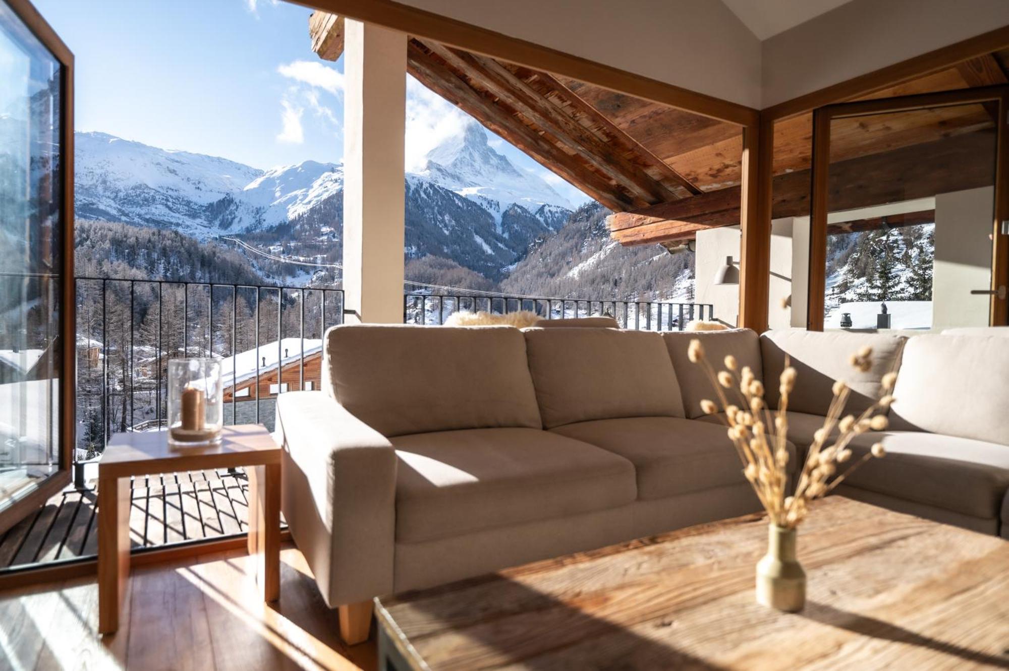 Sonnmatten Boutique Hotel & Apartments Церматт Экстерьер фото